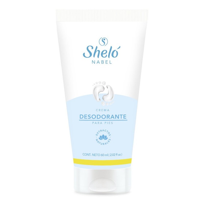 Crema desodorante para pies 60ml