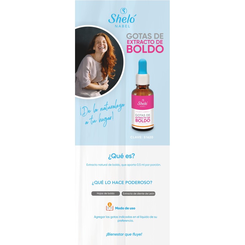 Gotas de Extracto de Boldo 30ml