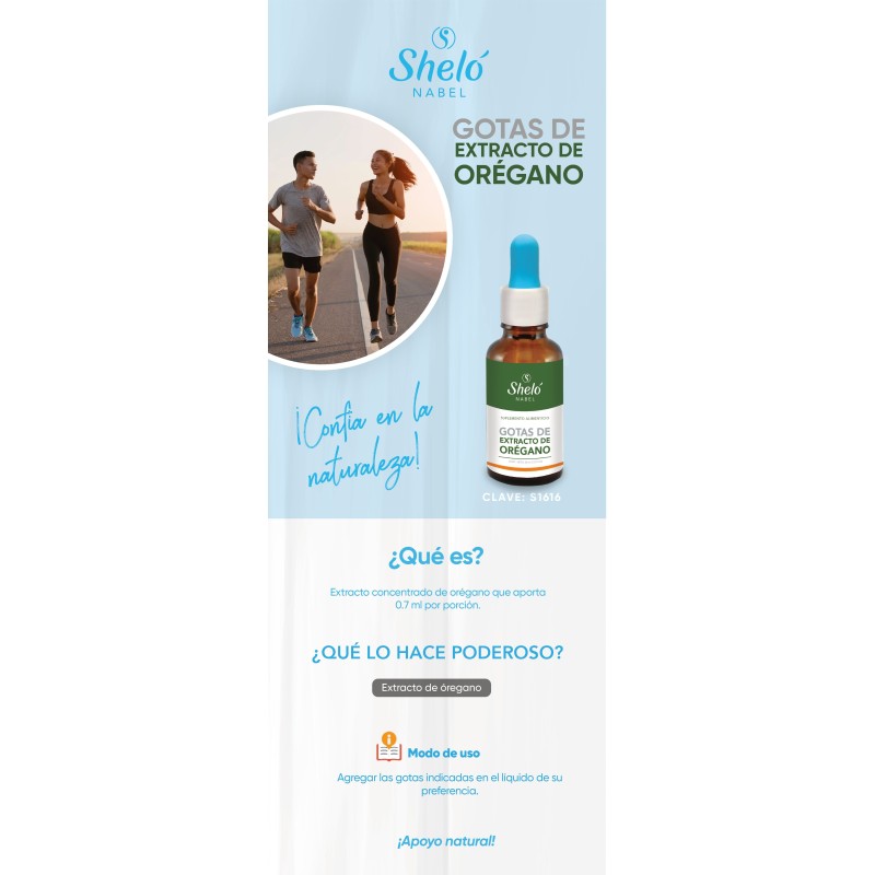 Gotas de Extracto de Orégano 30ml